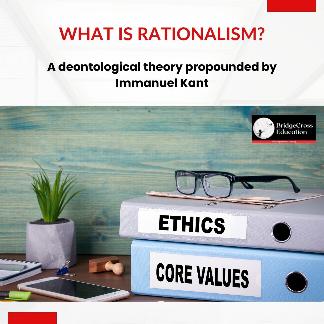 Bridgecrossedu's tweet photo. Rationalism, a deontological theory by Immanuel Kant, teaches that true morality comes from acting out of duty, not pleasure.   Ready to explore #ethics, integrity, &amp; aptitude for #upsc2025 ?  Get your copy now! https://t.co/BIpUoKCYfZ https://t.co/wtxRoInzHQ