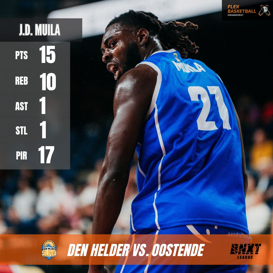 Flex Basketball Management (@flexbball) on Twitter photo JD Muila was cooking in <a href="/BnxtLeague/">BNXT League 🇧🇪🇳🇱</a> vs top ranked <a href="/FILOU_Oostende/">Filou Oostende</a> with another double double!
<a href="/JdMuila11/">JD Muila</a> 😤🔥 JD Muila was cooking in <a href="/BnxtLeague/">BNXT League 🇧🇪🇳🇱</a> vs top ranked <a href="/FILOU_Oostende/">Filou Oostende</a> with another double double!
<a href="/JdMuila11/">JD Muila</a> 😤🔥