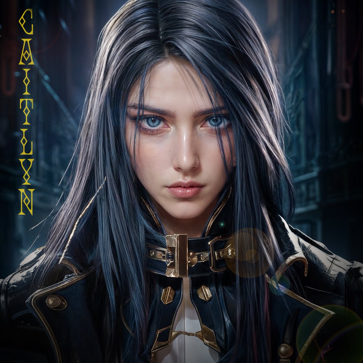 FlyDesignJC's tweet image. Personajes de #arcane #jinx #photoretouching #photoshop #creative #vi #catilyn