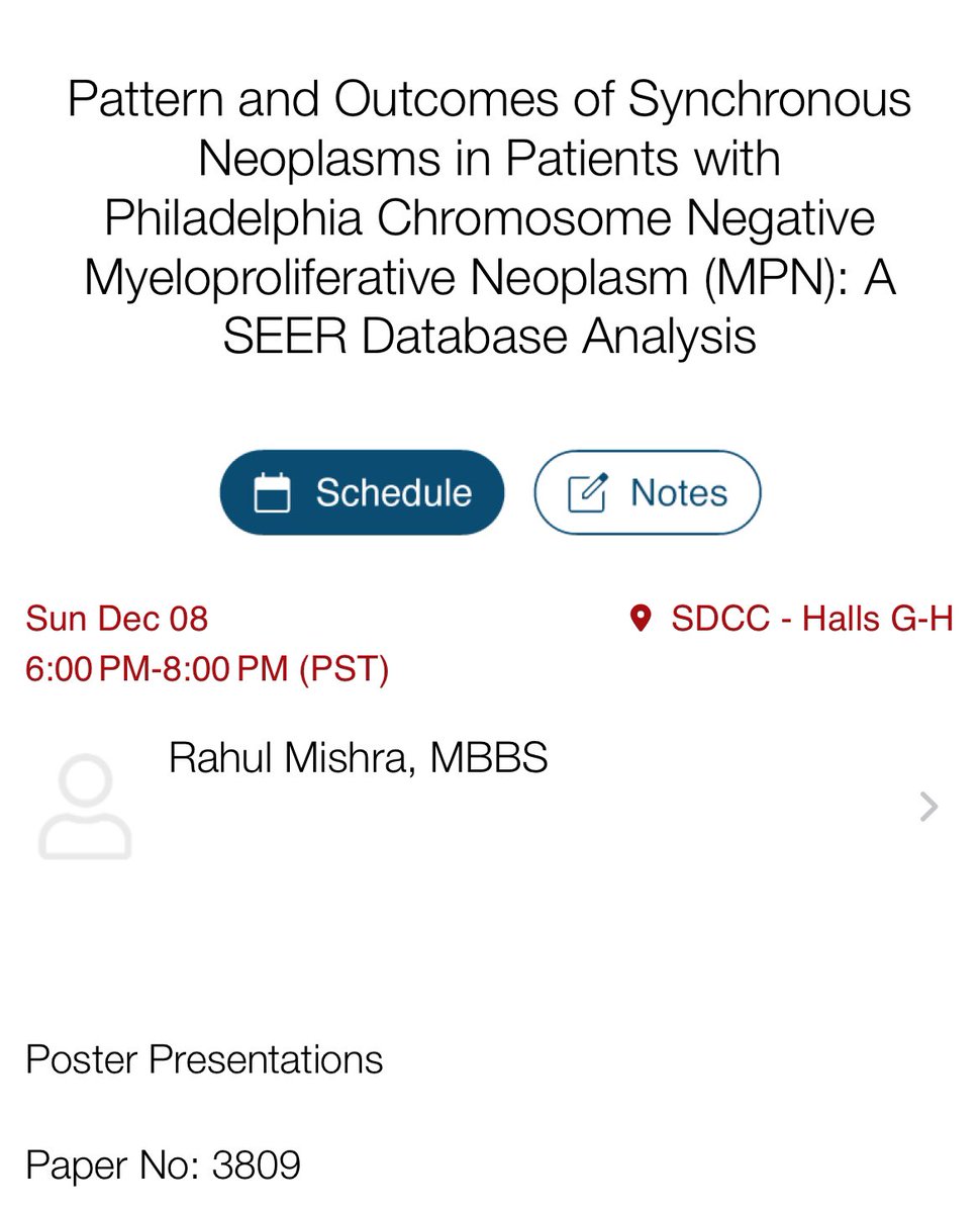 Rahul Mishra (@rahulmishrambbs) on Twitter photo If you're attending <a href="/ASH_hematology/">ASH</a> #ASH24 conference in person, I’d love for you to check out my poster #3809 this evening (12/08/2024). It's been an incredible experience working with <a href="/NohaSharafeldin/">Noha Sharafeldin, MD, MSc, PhD</a>
@ #DrRuchiDesai <a href="/pankitvachhani/">Pankit Vachhani</a> <a href="/TaniaJain11/">Tania Jain</a>
Hope to see you there! If you're attending <a href="/ASH_hematology/">ASH</a> #ASH24 conference in person, I’d love for you to check out my poster #3809 this evening (12/08/2024). It's been an incredible experience working with <a href="/NohaSharafeldin/">Noha Sharafeldin, MD, MSc, PhD</a>
@ #DrRuchiDesai <a href="/pankitvachhani/">Pankit Vachhani</a> <a href="/TaniaJain11/">Tania Jain</a>
Hope to see you there!