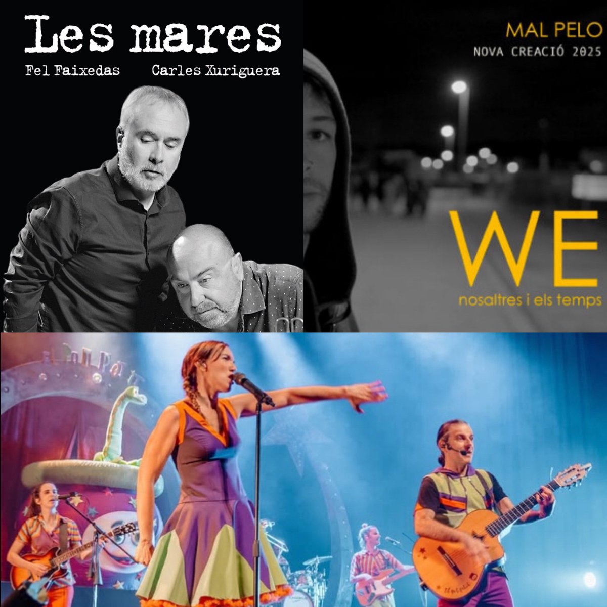 carmepuigdevall's tweet photo. Durant Festival Temporada Alta haureu pogut veure els vestuaris de “WE, nosaltres i els temps” de la Cia. Mal Pelo, “Les mares” de Fel Faixedas i Carles Xuriguera i la nova gira “El gran salt” de El Pot Petit.
És bonic créixer professionalment amb tots vosaltres! Gràcies!!! https://t.co/sjnX53gRd4