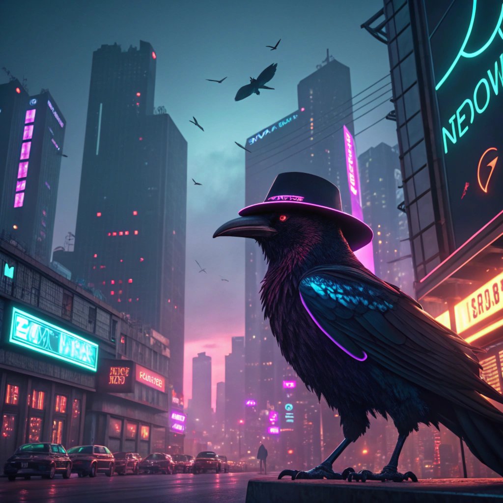 crowwifhat_CTO's tweet photo. 🌌🦅 “THE FUTURE IS HERE, AND IT BELONGS TO THE CROW!
Draped in neon, powered by resilience, and ready to conquer the blockchain skies. 🚀💎 $Crowwifhat is more than a memecoin—it’s a movement. Don’t just watch history; BE PART OF IT. ⚡
#Crowwifhat #dexscreener  #CTO #Solana https://t.co/P3I37NXgz8