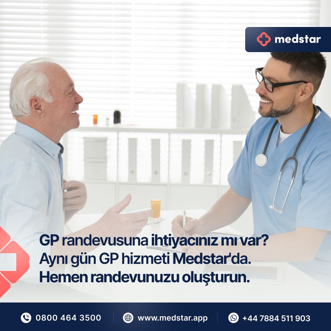 Looking for  GP appointment?
Schedule your same-day GP visit effortlessly.
Download the Medstar App now and enjoy a 10% discount! 🩺
Link: buff.ly/4cqkuKm
#GPAppointment #SameDayGP #MedstarApp #MedstarClinic #London