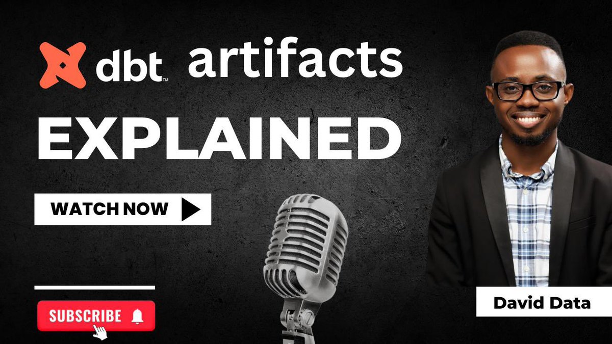 dbt Artifacts Explained: Everything You Need to Know!
youtu.be/QhF_YxmIo3I