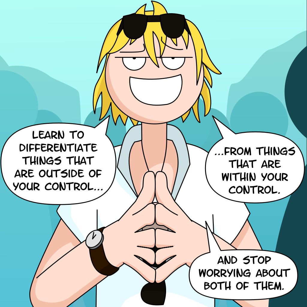 FlederedCreate's tweet photo. Don't Care (repost) (1/3) #comic https://t.co/0gsgPF1054