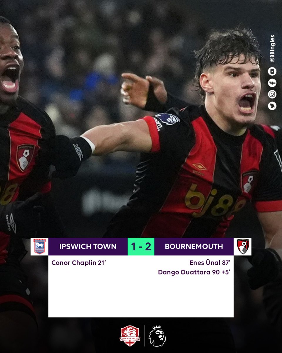 BBIngles's tweet image. IPSWICH TOWN TOMA VIRADA DE MANEIRA SURPREENDENTE, MAS ESPERADA

Sabe aquele momento que seu time tá ruim, tá vencendo, você pensa que agora vai, mas no fundo acha que vai acontecer algo e vão perder? É o Ipswich Town agora, mas o temor se torna real sempre!
#IPSBOU