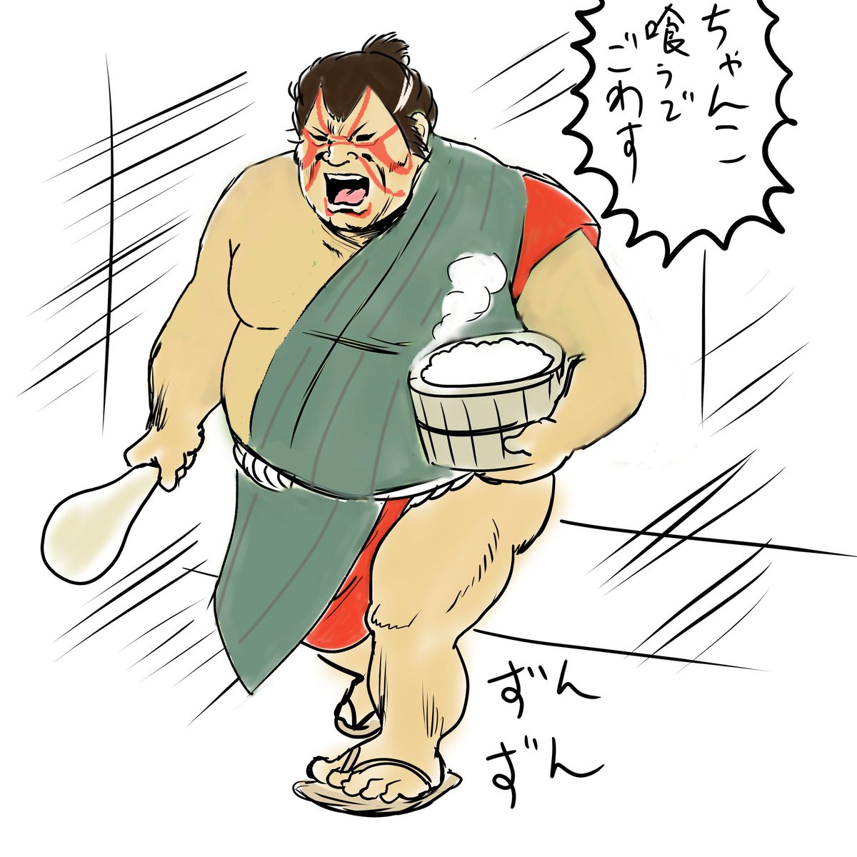 ちゃんこ喰うでごわす 