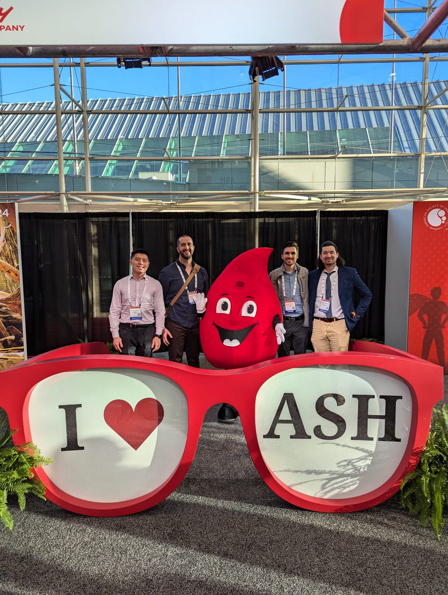 marthamims's tweet image. BCM fellows gather at ASH- so proud of our showing !!!