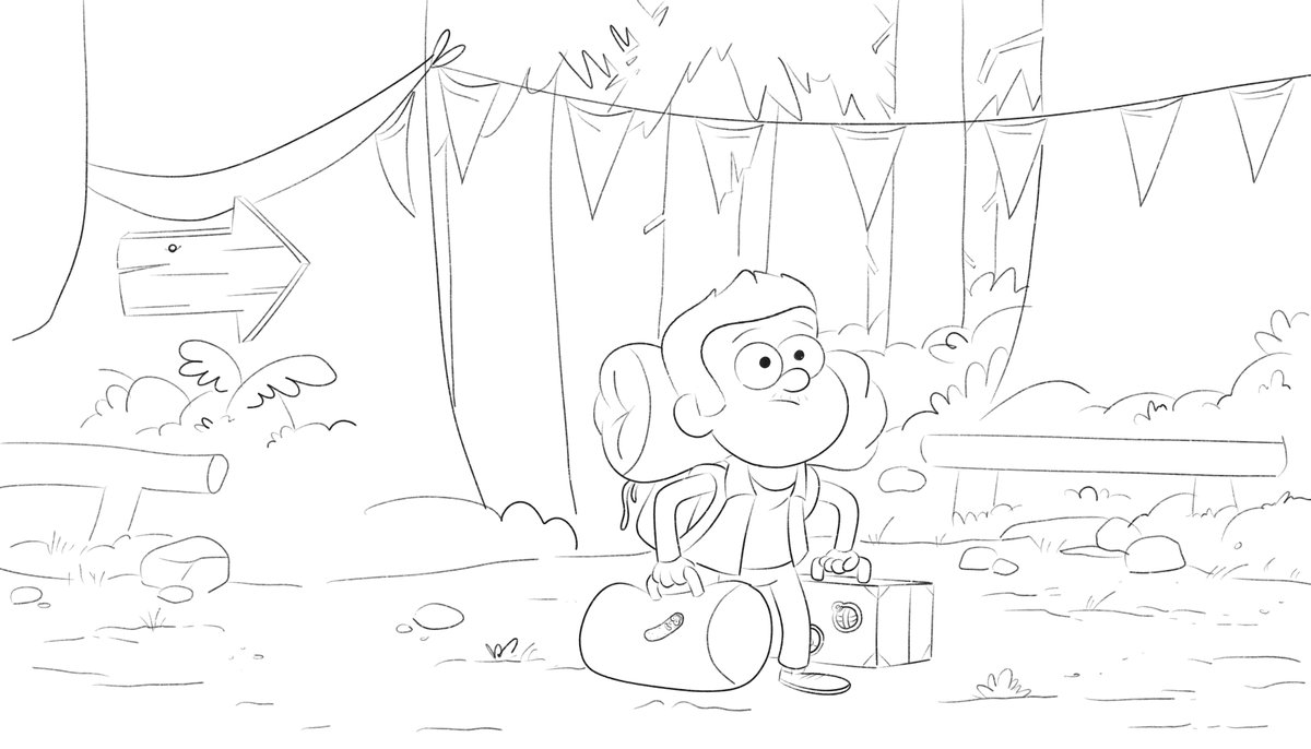 Avalorrs's tweet photo. ⤷ Croquis pour la nouvelle introduction du streamer @athopptv  ❀ 1/2
Remake du générique du dessin animé "Souvenir de GravityFalls" mélangé aux univers de Astérix &amp; Obélix, Rick &amp; Morty, Pokemon, Spiderman...

#GravityFalls #graphisme #illustration #streampack #twitch #graphics https://t.co/zT1W8VqGIj