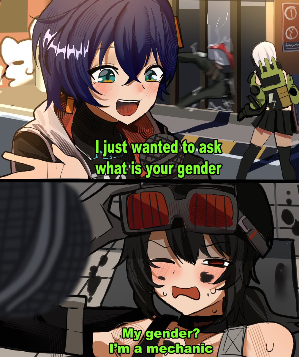 mykokampfwagen's tweet photo. shes a mechanic ???? https://t.co/EcrQM8Gert
