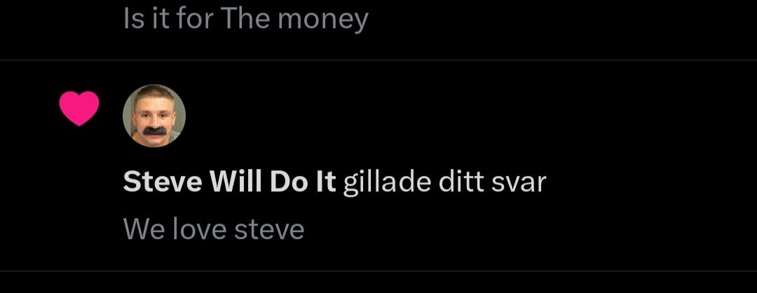 Big thanks to <a href="/stevewilldoit/">Steve Will Do It</a>