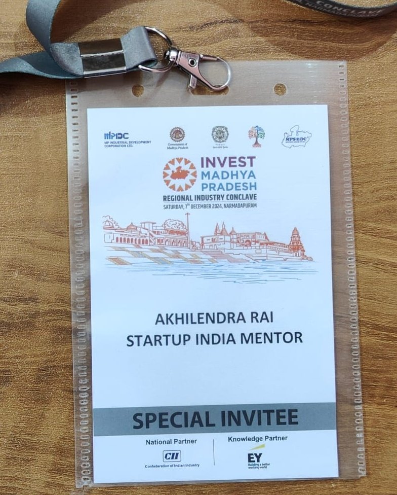 I had the privilege of visiting the Regional Industry Conclave in #Narmadapuram as a #startupmentor. Witnessed incredible #innovations and #entrepreneurial spirit showcased by local talents. Excited to see how these initiatives contribute to the growth of #MadhyaPradesh ecosystem