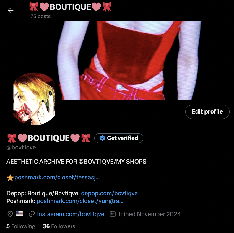 bovt1qve's tweet photo. Aesthetic/Bio Update #bovt1qve #bovtiqve #bootique #bovt1qvearchive https://t.co/HoYQsunzhV