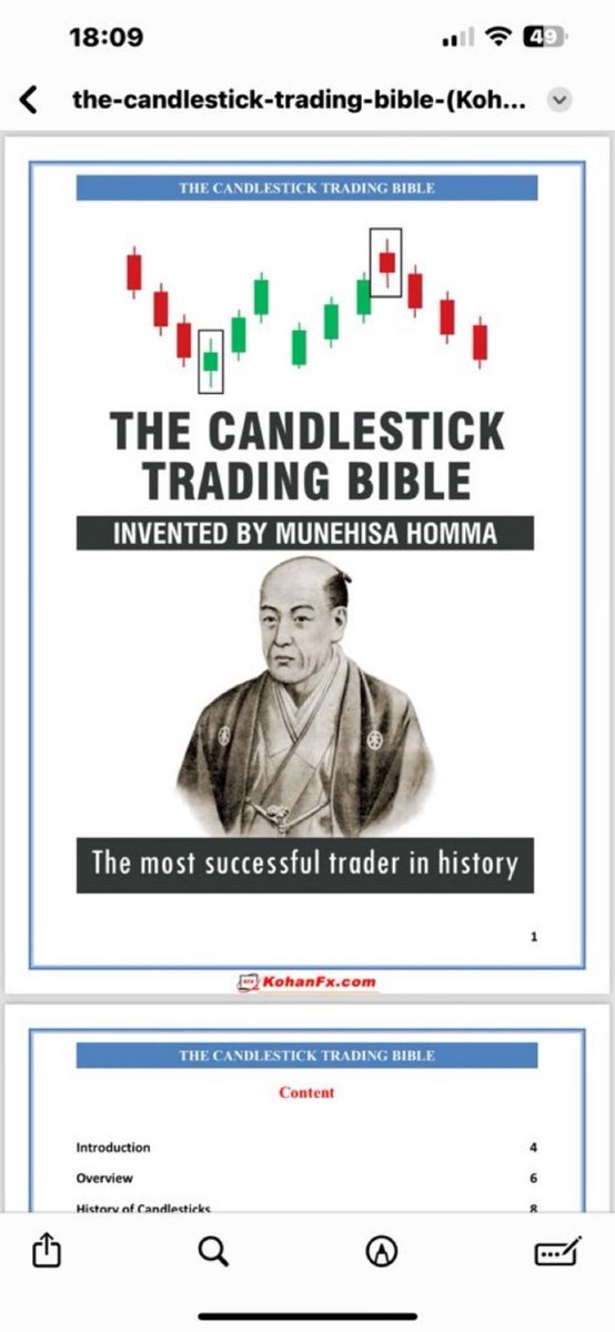 reeyah_sa's tweet photo. The only  book that taught me how to trade like a goat 💙🐐

Reply with “Hi“ if you want the copy . https://t.co/b5oYebUIbe