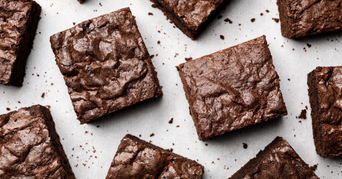 Today is National Brownie Day...who else can't resist a fresh brownie 😍 ?