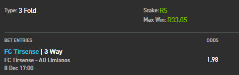 AlsonManyama's tweet image. Lets BOOM🤑✅

🎯Target: 5.28 odds
⏰Kick-off: 17:00
🎟️Booking Code : 03-011615

Check out my betslip here👉 easybet.co.za/sportsbook?boo…

Not yet on Easybet? You're missing out big!

Why bet elsewhere when Easybet gives you 15% Weekly Cash Back every Tuesday use promo code ALSON50.…