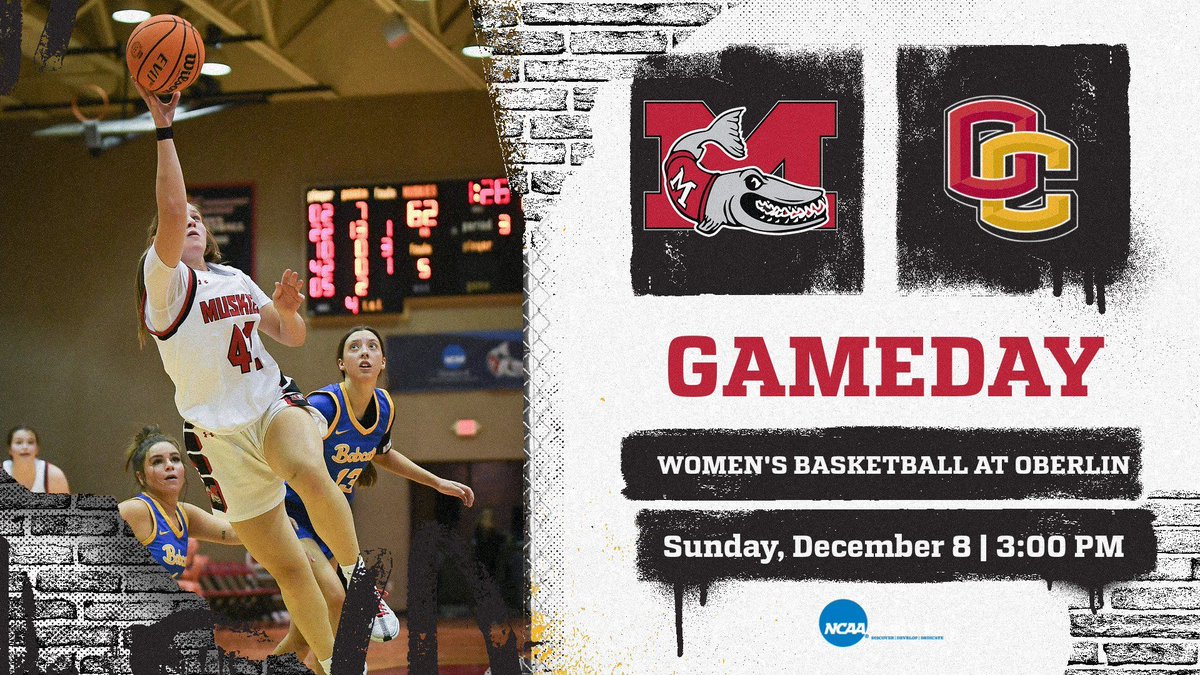 🚨GAMEDAY🚨
🏀<a href="/MuskingumWBB/">Muskingum Women's Basketball</a>🏀
🆚: Oberlin
⏰: 3:00 PM
📍: Philips Gymnasium  - Oberlin, Ohio
📊: buff.ly/3OGThK9 
📺: buff.ly/3OIeEeg 
#DefendTheM <a href="/brandonhannahs/">Brandon Hannahs</a> <a href="/Orbit907News/">Orbit Media</a> <a href="/WHIZscores/">WHIZ Sports</a> <a href="/AVCSCORES/">AVC Sports</a> <a href="/DresdenBuzz/">dresdenbuzz</a> <a href="/OHAthleticConf/">Ohio Athletic Conference</a>