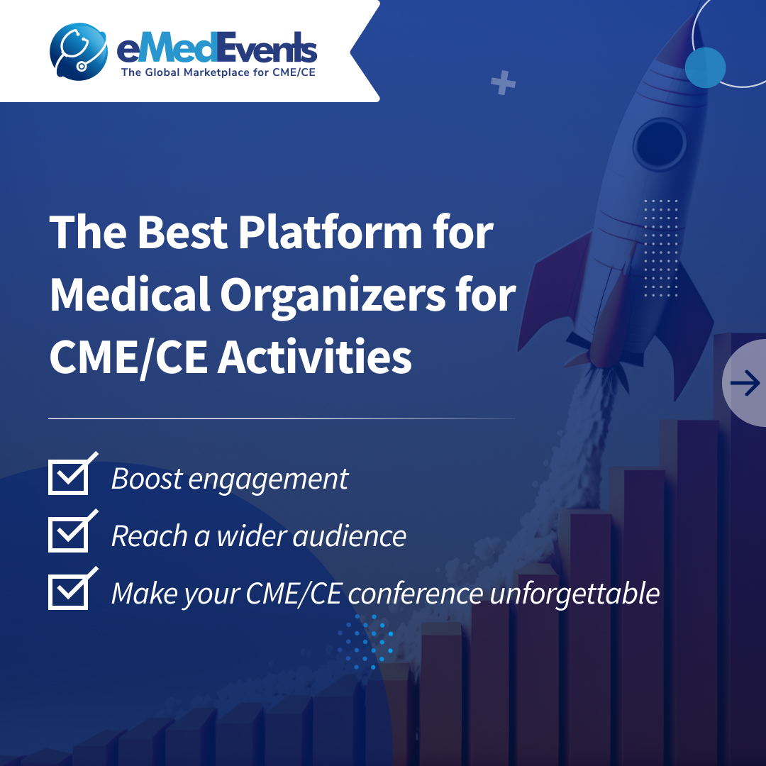eMedEvents's tweet photo. 🚀 Igniting Success of CME/CE Medical Event Organizers with Our Marketplace Partnership!
🔗 Explore Our Marketing Services for Organizers today: https://t.co/FgZowgcNE9
#EventOrganizers #CourseProviders #HealthcareInnovation #MarketingServices #eMedEvents https://t.co/1D4NIUU3Vn