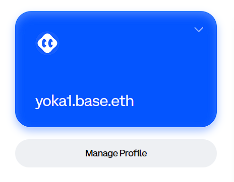 KVsegdaprav's tweet photo. @jessepollak @base yoka1.base.eth    I believe https://t.co/W0YcaVBk0n