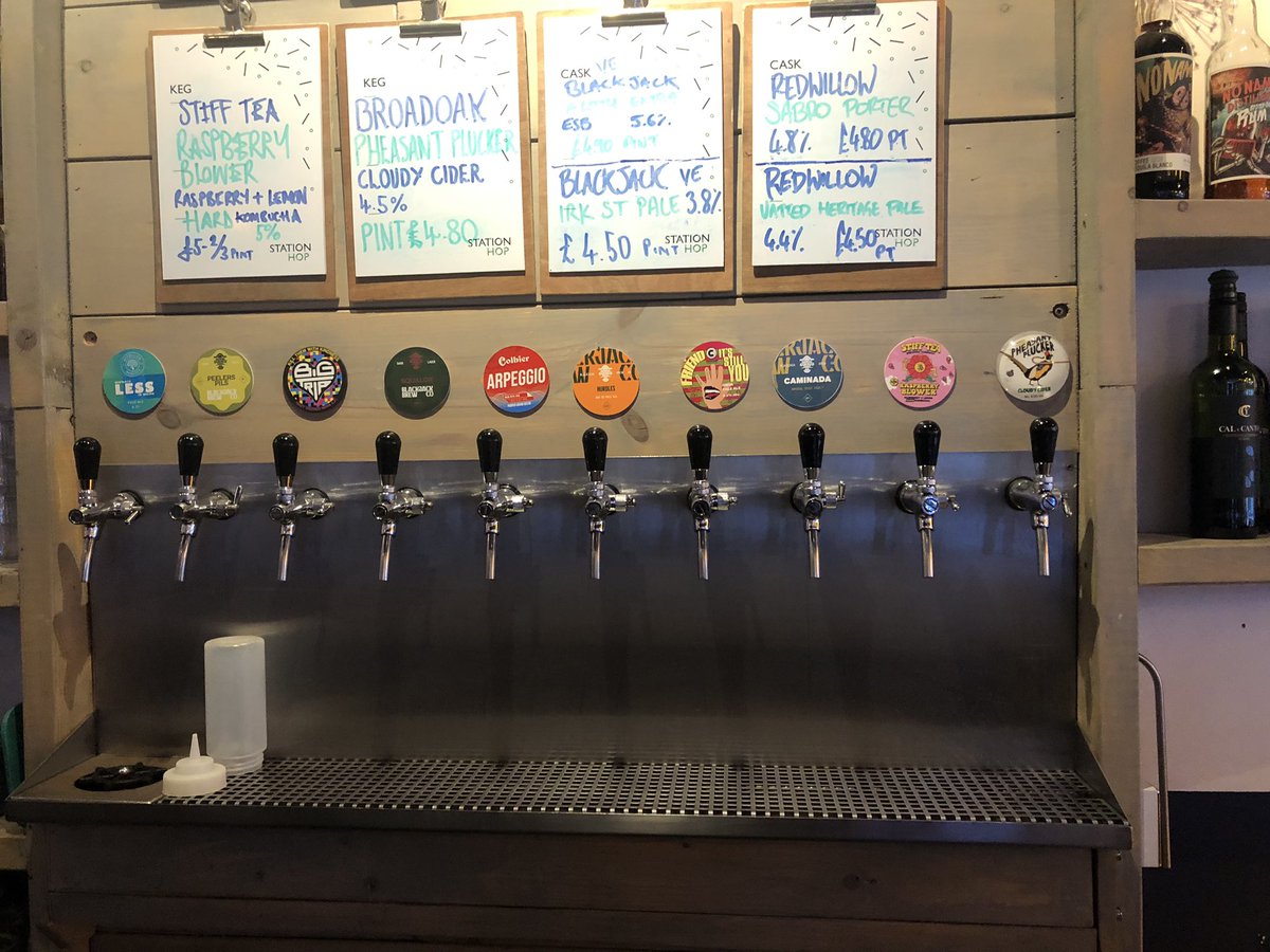 Mogallfm's tweet image. Pint Pulling at Satan’s Chops. 
Bring your thirst and a record if you fancy. 
#BYOV #OpenDeck @stationhoplvm @Blackjackbeers