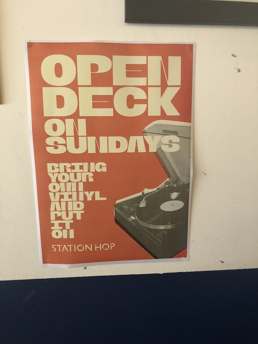 Mogallfm's tweet image. Pint Pulling at Satan’s Chops. 
Bring your thirst and a record if you fancy. 
#BYOV #OpenDeck @stationhoplvm @Blackjackbeers