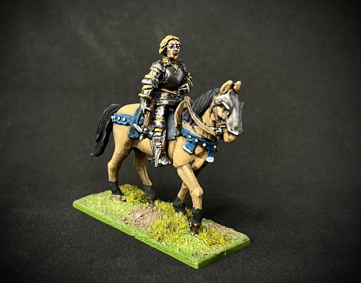 winston_ab_rees's tweet photo. Richard, Duke of York (Father of Richard III) 1411–1460

By claiming the throne he arguably ignited the Wars of the Roses (though his claim was strong). Opposing Lancastrian Henry VI, briefly served as Lord Protector, died at the Battle of Wakefield.

28mm metal Perry figure. https://t.co/xzubzOPiqU