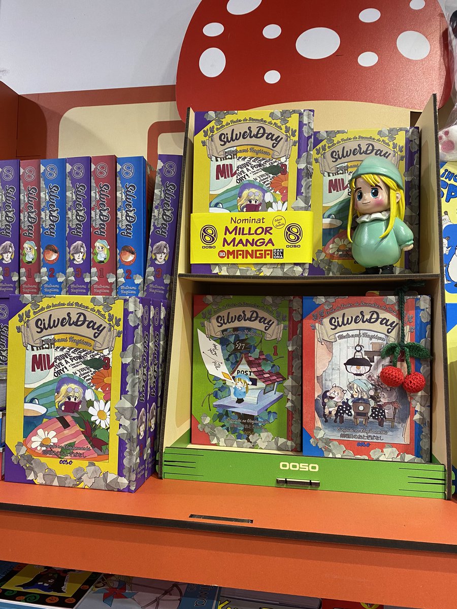 oosocomic's tweet photo. Los riconcitos de nuestro #ooso refugio en el @MANGAbcn
#science #shojo #classic #manga https://t.co/gKP6bqxOUn