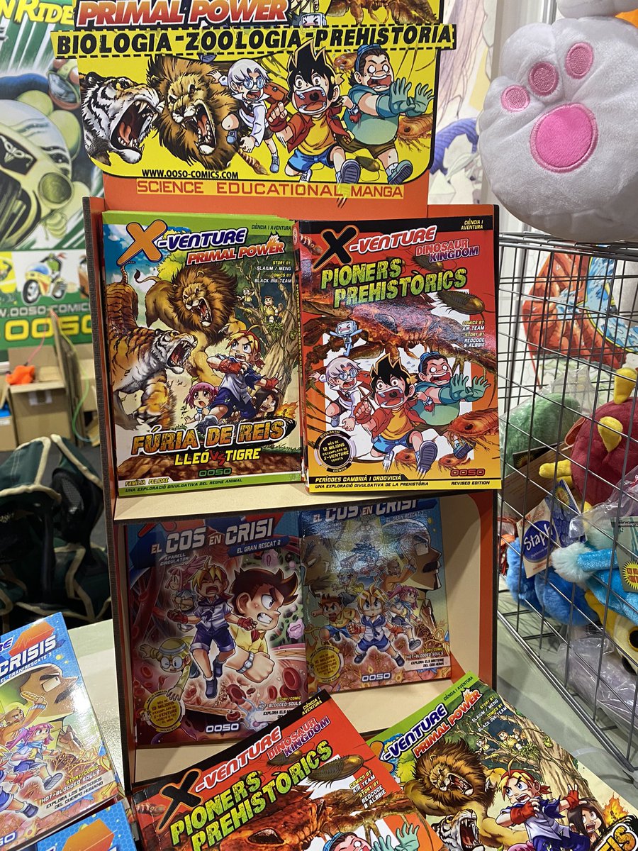 oosocomic's tweet photo. Los riconcitos de nuestro #ooso refugio en el @MANGAbcn
#science #shojo #classic #manga https://t.co/gKP6bqxOUn