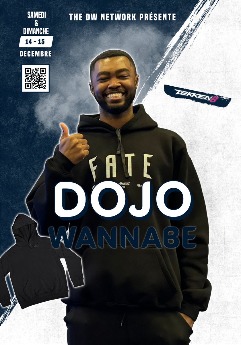 Noël se fête avant l'heure au Dojo Wannabe ! 🎁

Pour les gagnants de #StreetFighter6 &amp; #TEKKEN8 on vous offre 2 maillots dédicacés par deux joueurs exceptionnels🔥

- SF6 : 1 maillot <a href="/Team_Aegis_/">AEGIS</a> FGC dédicacé par <a href="/MistahCrimson/">AEG Mister Crimson</a> 
- T8 : 1 hoodie <a href="/FATEesports/">FATE</a> dédicacé par <a href="/Jodd28/">FATE | Jodd</a>