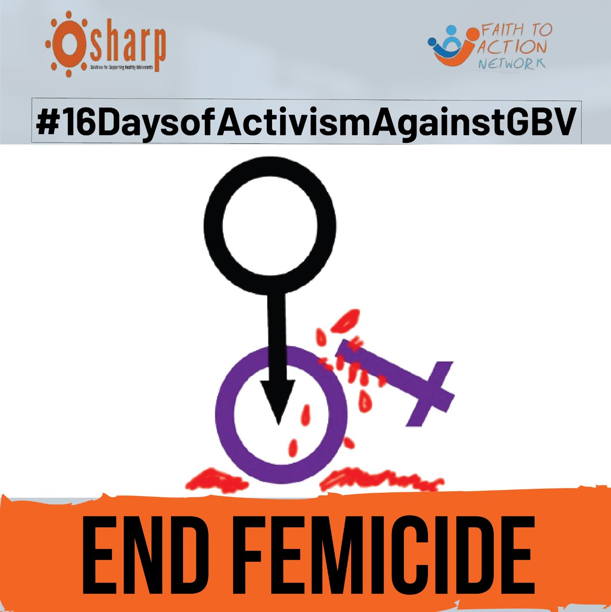 IfPC15's tweet photo. Femicide is the ultimate act of violence. We must speak out and take action to protect women from this horrific crime.
#StopFemicide
#16DaysOfActivismAgainstGBV
#KenyaNiSharp #NoExcuse @FaithtoActionet https://t.co/6BtN6k6swM
