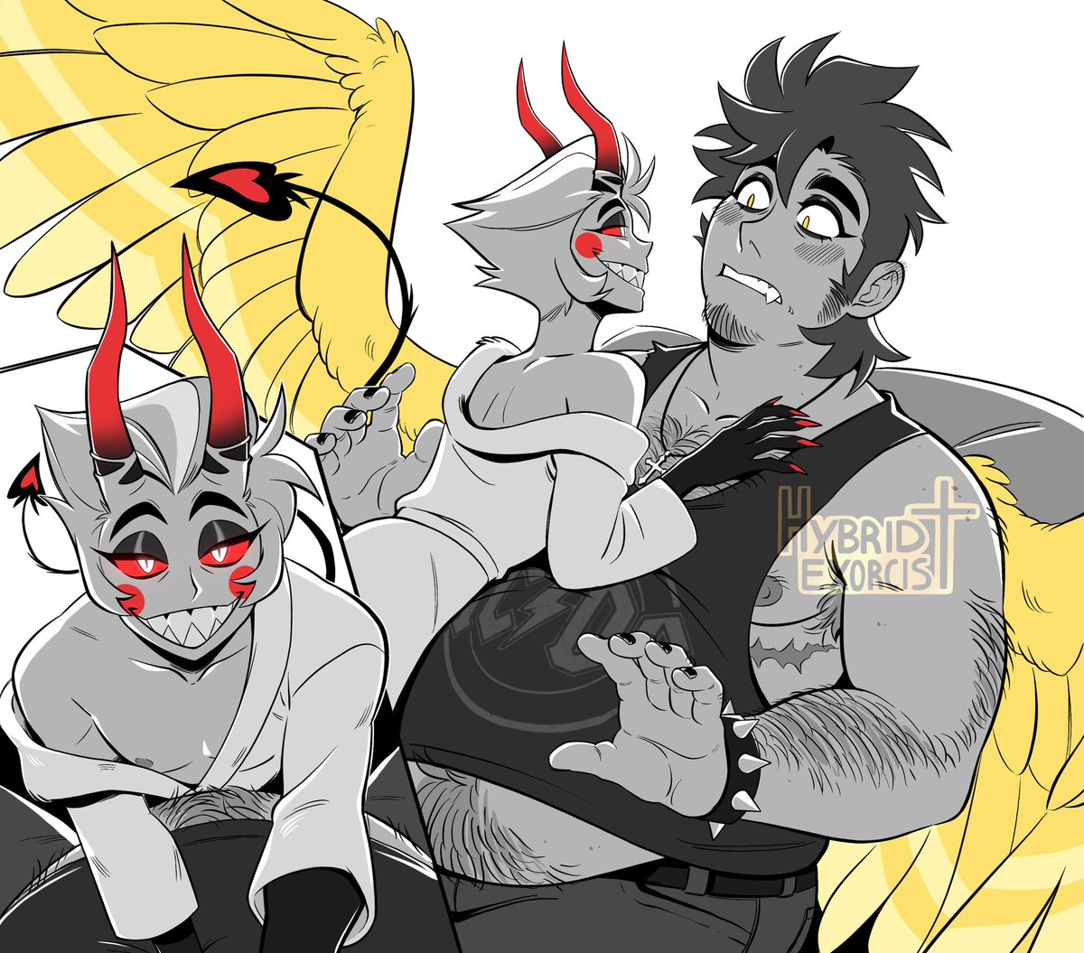 HybridExorcist_'s tweet photo. 🍎🎸🔥
#adamsapple | #HazbinHotelAdam | #HazbinHotelLucifer https://t.co/G3tv990NBr
