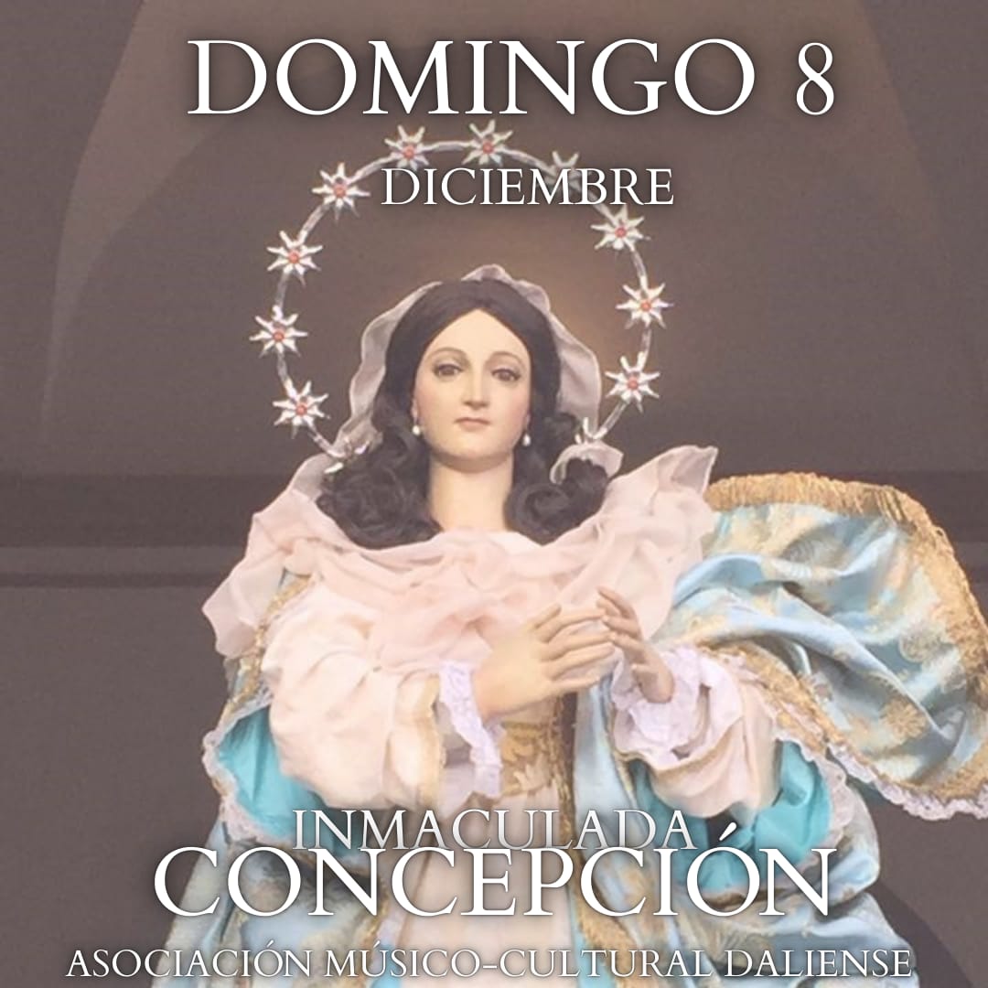 amcdaliense's tweet photo. |PROCESIÓN 

👉Durante la mañana de hoy nuestra Asociación Músico-Cultural Daliense ha acompañado musicalmente a la Sagrada Imagen de la Inmaculada Concepción por las calles de Adra. https://t.co/TzQN8mbOTq