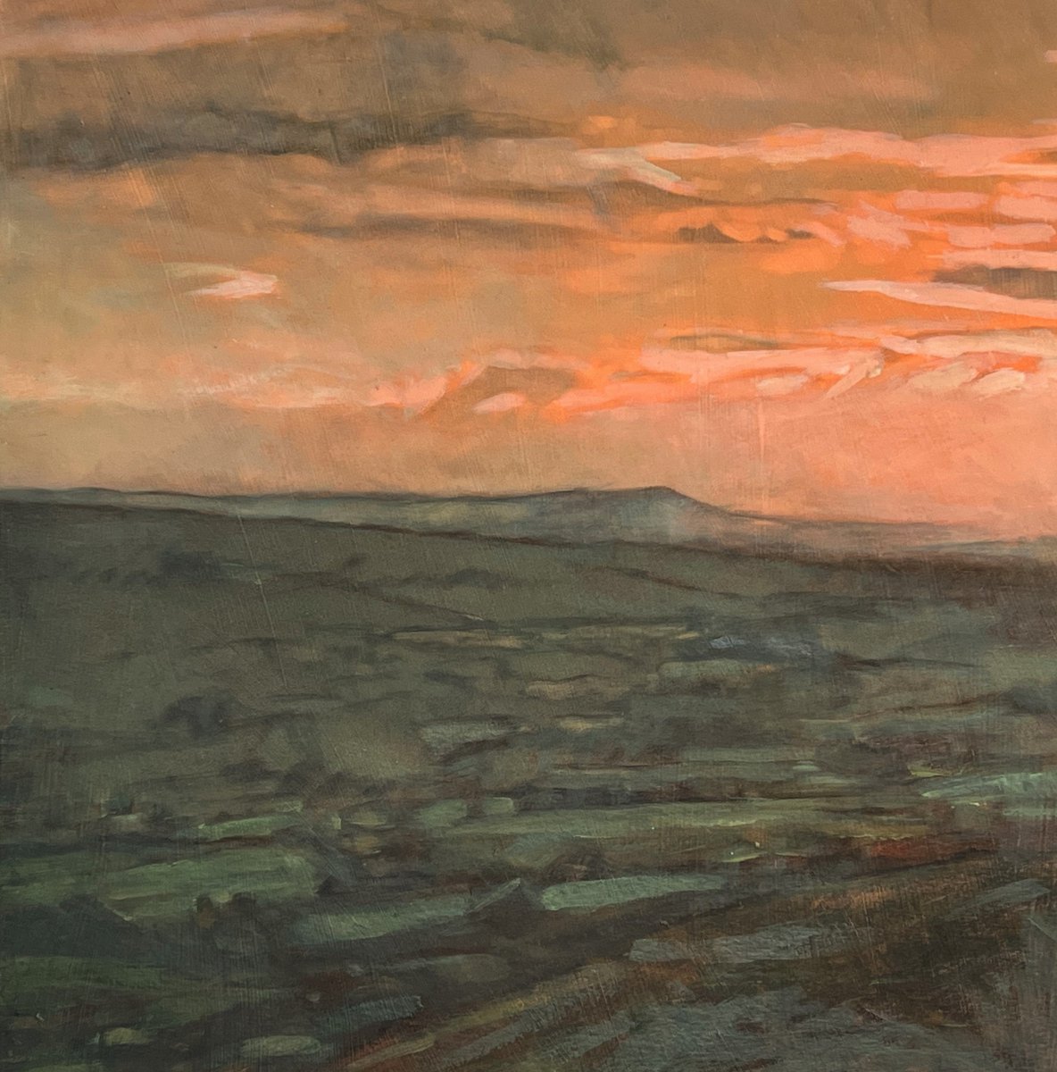 Just blocking in! unfinished study of Bosley Cloud - Peak District between north Staffordshire and Cheshire
#peakdistrict #staffordshireartists #northernart #artists #acrylicpainting #painter #cheshire #northstaffordshire