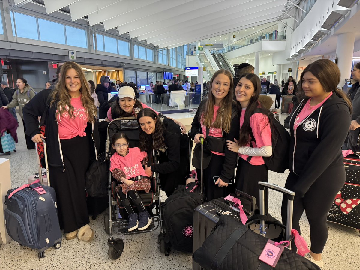 At <a href="/JFKairport/">John F. Kennedy Airport</a> ready to take off to Orlando!

#laughter #fightingcancer #happiness #friendships #dreamshappen
#ohrmeir #ohrmeir2024