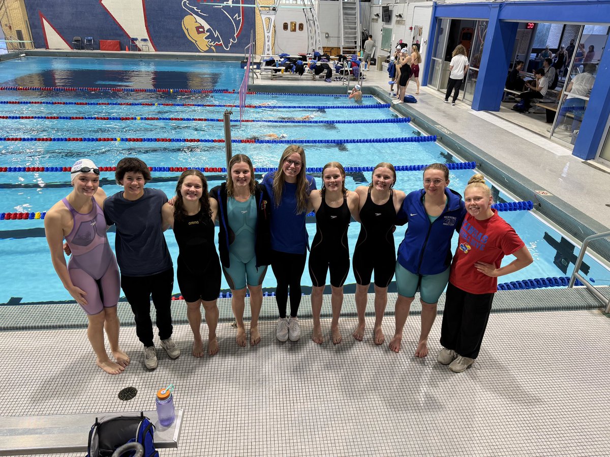 Kyle Velte (@kylevelte) on Twitter photo So fun to see <a href="/swimmerLucy/">Lucy</a> reconnect with great friends and former teammates at the meet between <a href="/KUSwimDive/">Kansas Swim & Dive</a> and <a href="/RUhawks/">Rockhurst Athletics</a>! There are many wonderful things about the sport of swimming. The enduring friendships Lucy has formed are at the top of the list. So fun to see <a href="/swimmerLucy/">Lucy</a> reconnect with great friends and former teammates at the meet between <a href="/KUSwimDive/">Kansas Swim & Dive</a> and <a href="/RUhawks/">Rockhurst Athletics</a>! There are many wonderful things about the sport of swimming. The enduring friendships Lucy has formed are at the top of the list.
