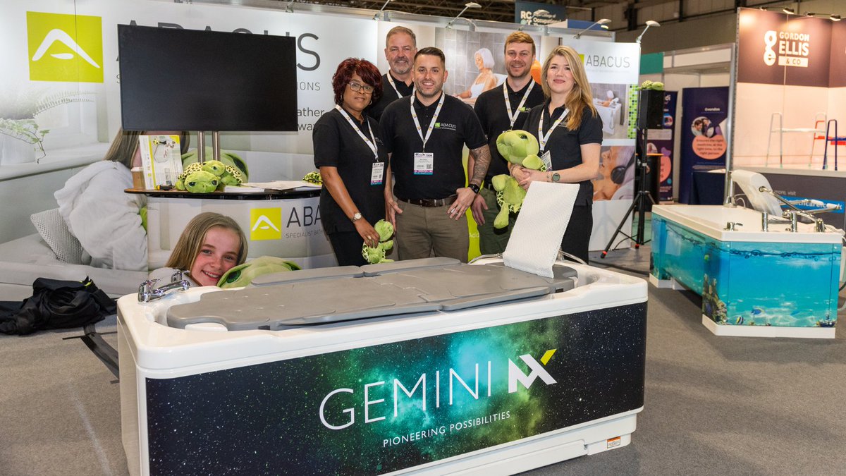 abacusbaths's tweet photo. #AwardNews - New Gemini MX bath from Abacus wins Best New Product Award at OT Show.
Discover why the Gemini MX captured so much attention from delegates & explore its innovative new specialist mattress: https://t.co/thp5oU3KpO
@TheOTShow #theOTShow #OccupationalTherapists #OTs https://t.co/sVlZS8Gjdd