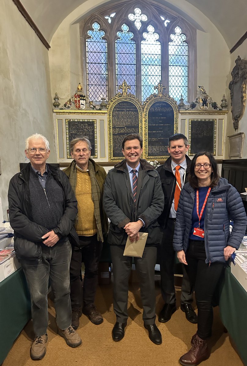 steveracemp's tweet photo. Lovely to meet @TheCCT & volunteers at St Michael’s #Exeter to talk about their work keeping historic churches open to the public, & how I can help them as #ExeterMP.
I love popping into a local church - they’re artworks and repositories of history as well as places of worship. https://t.co/QVCgJLR8DB