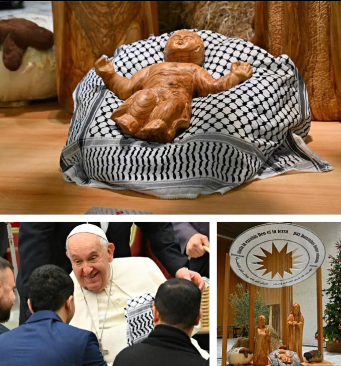 Bergoglio, siempre Bergoglio....
La masacre Palestina no le es Indiferente......
Te amo ❤️