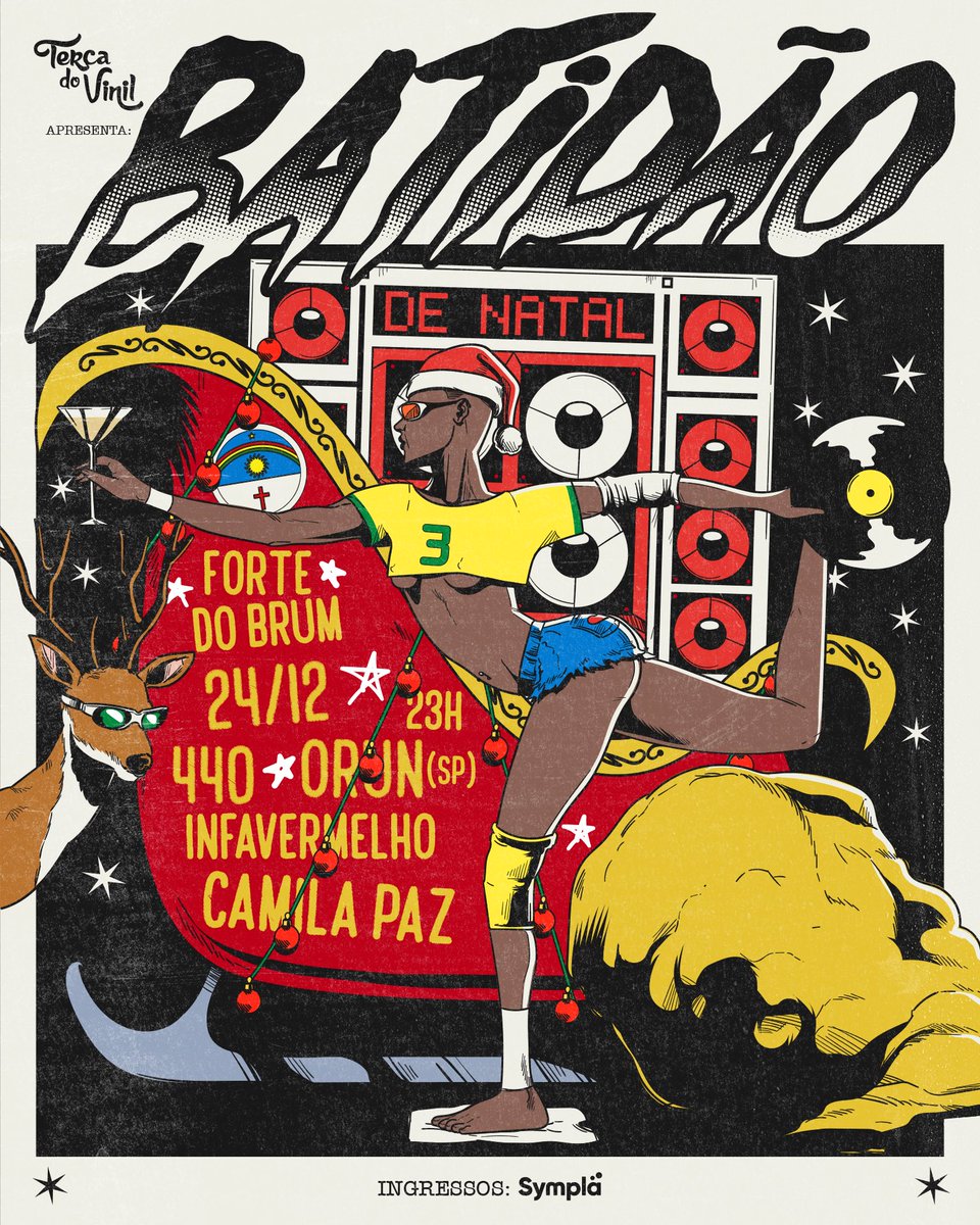 Tão sabendo da nossa festa de Natal em Recife né? 🤘🏽🔥🎄