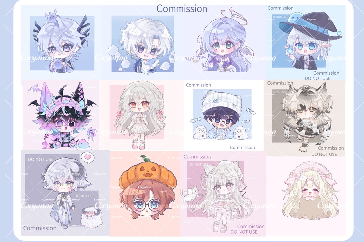 CxySnoo's tweet photo. รบกวนฝากรีด้วยนะคะ

อ่านรายละเอียดก่อนจองนะคั้บ

CMS Chibi open !*~

🎀 Chibi 🎀
• Head 65+
• Half body 120+
• Full body 230+
•เชิงพาณิช x2

งานเริ่ม 9/12

จองที่ : DM or Mention ได้เลยค่ะ

เนื่องในเดือนเกิดเรา CMS จิบิ Head shot 1 ก้อน ให้คิวเเรกนะคะ🫶🏻

 #commissionTH https://t.co/oMnqbbVE5e