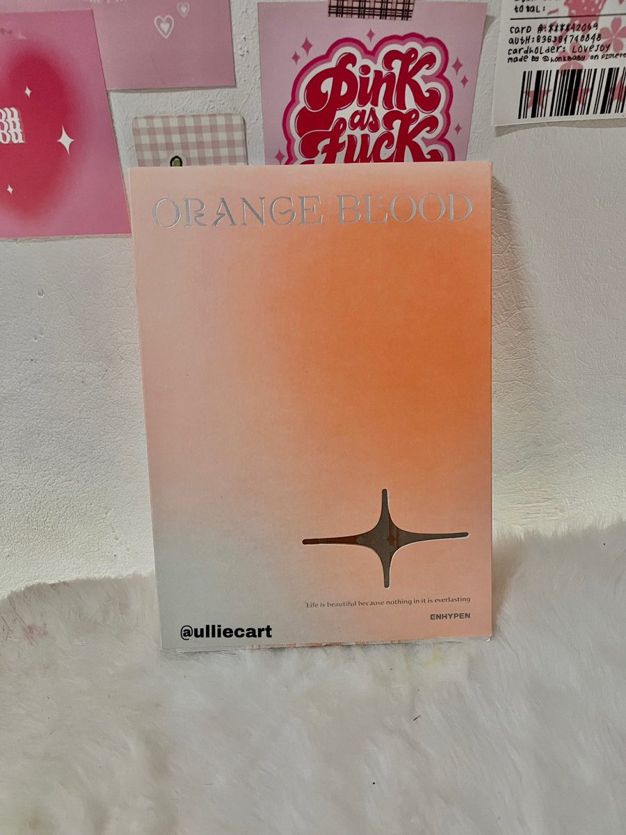 ulliecart's tweet photo. 𓏔 🗯 wts lfb enhypen ph 🏁

#ulliesells 

✦ ENHYPEN UNSEALED WITH PC ORANGE BLOOD

╰ 130 PHP
╰ onhand and mint condi (3rd pic is naopen na)
╰ payo or 3 days reserv
╰ gcash
╰ flash exp or jnt 

╰ dm me to claim!

# unsealed album photocard niki heeseung orange blood https://t.co/K7cOtOSmhH