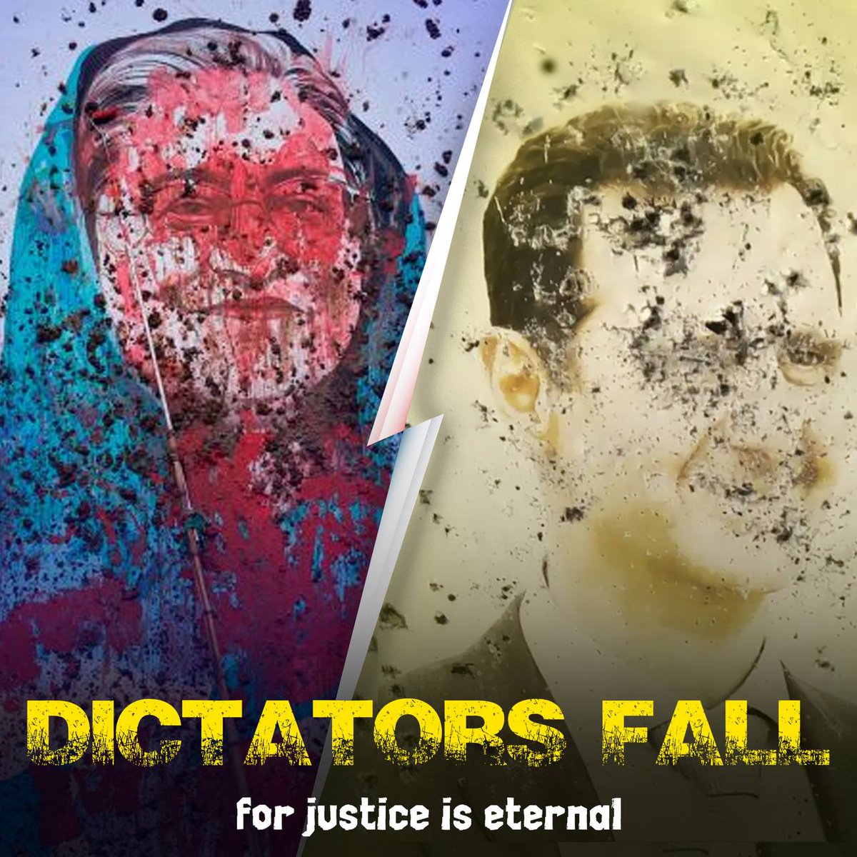 shourav961_sk's tweet photo. This is how dictators fall over the ages. Dhaka to Damascus
#Syria #SyrianCivilWar #SyrianRevolution #monsoon2024
#julyaugust #julyrevolution
#bangladesh https://t.co/QAXMIMeurH