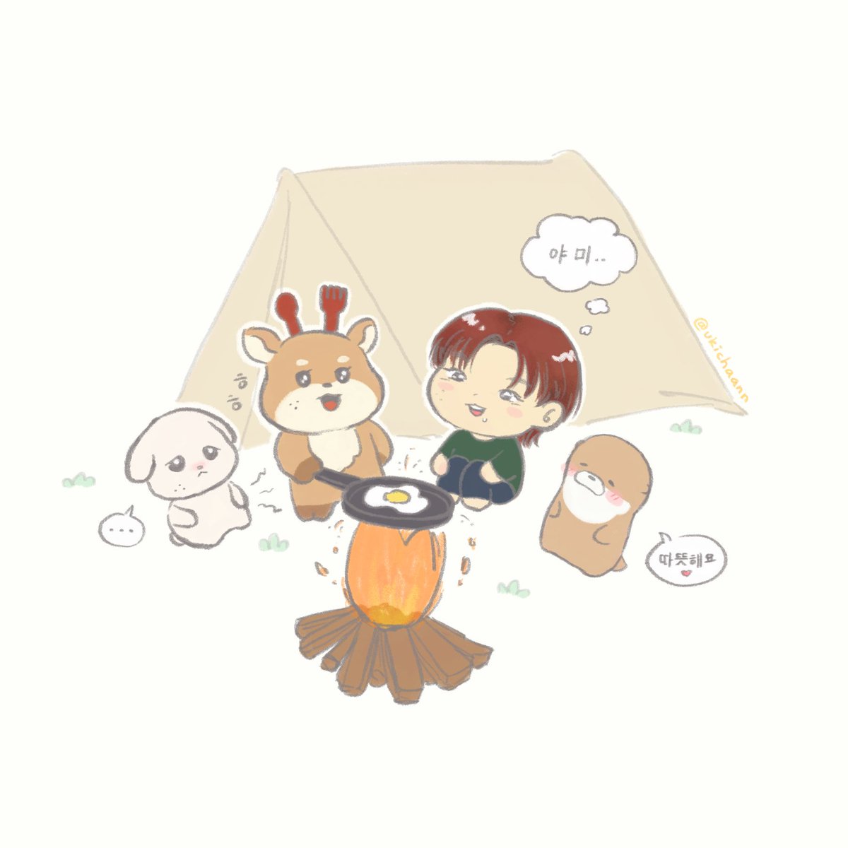 ukichaann's tweet image. ⛺️🍳🪵🕯️

#효진 #HYOJIN 
#온앤오프 #ONF