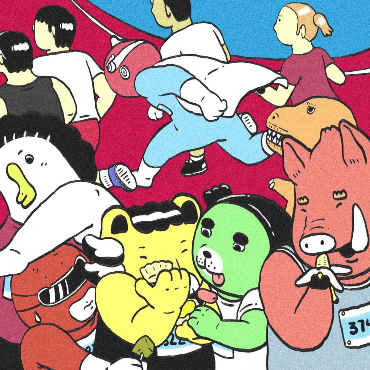 suliidea's tweet photo. Eating runners / Running foodie
***************
獅子San之日常
The Daily of the Lion San
#dailyillustration #illustrationstory #イラストレーター #comic #hkillustration #illustration_daily #cómic #hkcomic #イラスト #lionsan #illustration #香港插画 #插画 #comics #コミック #漫画 https://t.co/oB1MosrT0K