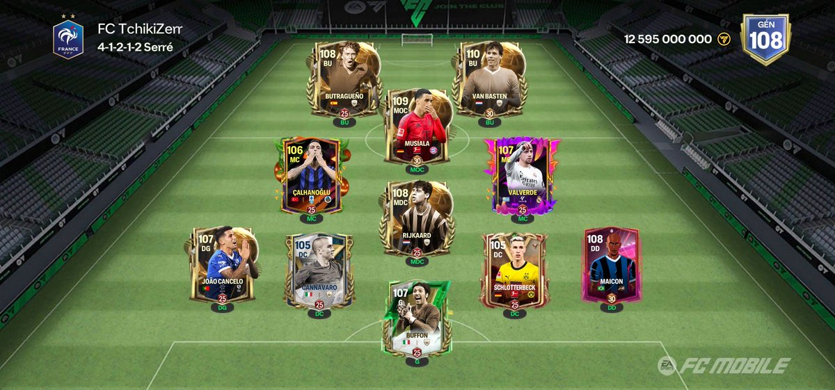 TchikiZerr's tweet photo. @Mayor_HobbsEAFC @FCM_KEAN @FirstHalfYT @EAFCUniverse24 @KJavierFM @FCM_GAMINGREAL @Afataulla @Amar__FC @AnshBansal0705 @Azraelgaming18 @BackMossPlayz Butrageno &amp; Van Basten 🔥 https://t.co/1i7dI2QmIP