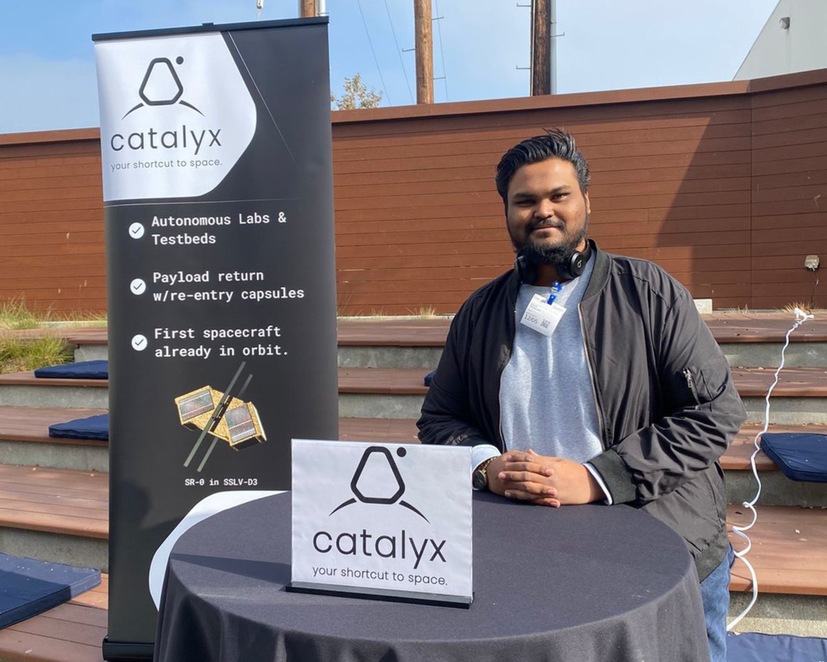 catalyxspace's tweet image. Catalyx Space successfully completed its demo day and officially graduated from the Techstars Space Accelerator Fall 2024, powered by @SpaceForceDoD and @NASAJPL 

Here are some glimpses from @Techstars Demo Day.

#TSSpaceDemoDay #Techstars