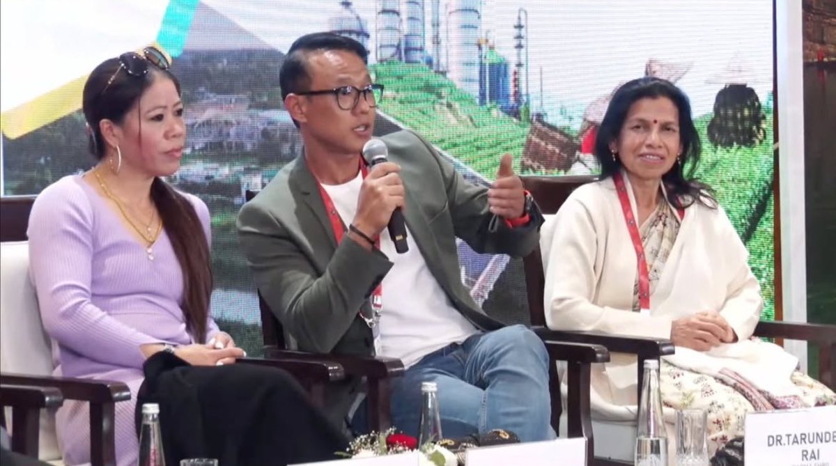It was my greatest honour to be present at ‘#Ashtalaxmi Mahotsav Technical session Sport Northeast‘ at #BharatMandapam 
Thank you to Honourable PM Shri Narendra Modiji for the vision he has for the NE…
I have deep respect for ‘ Sikkim ‘ ..my homeland .
