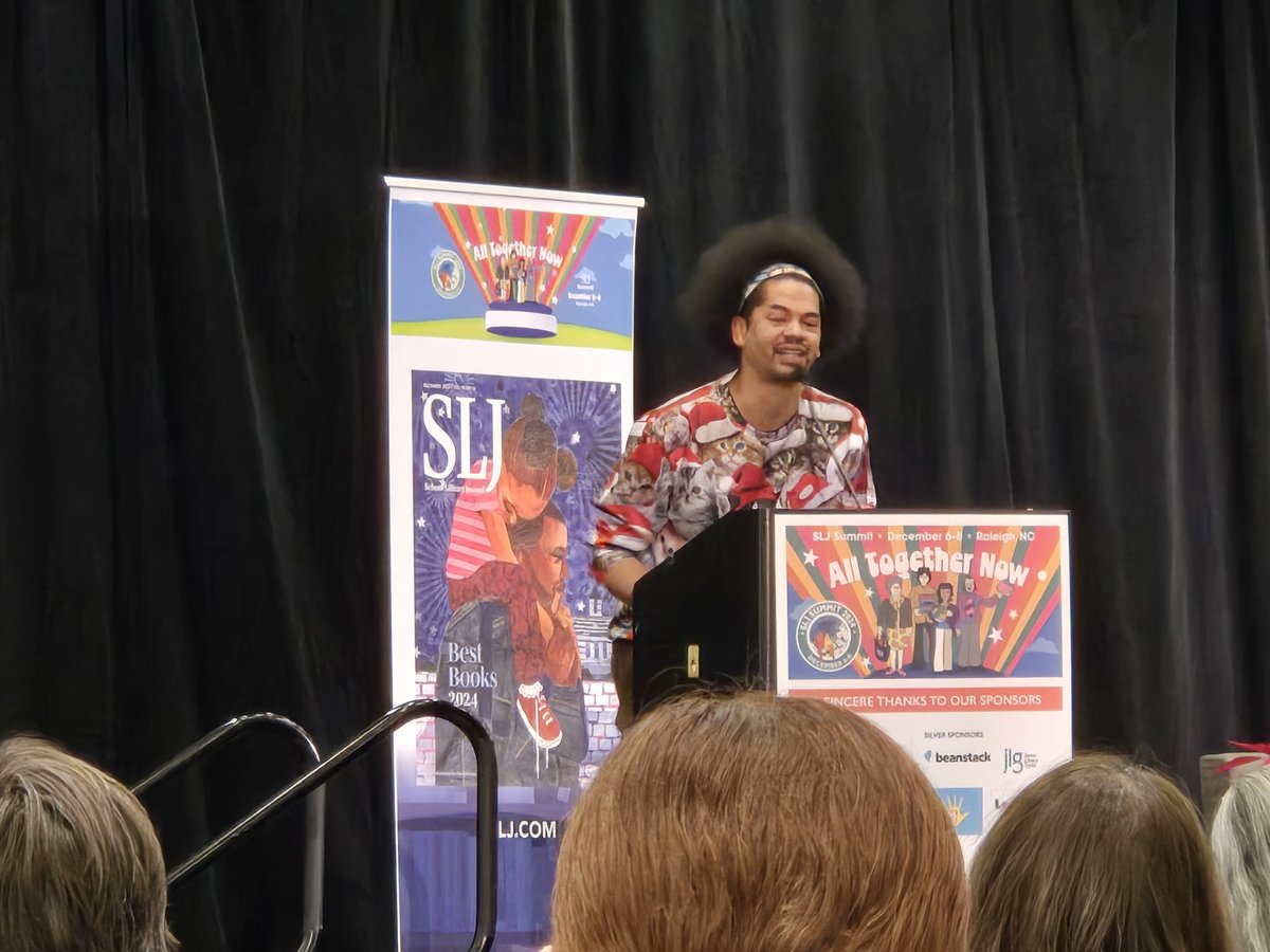 LMSCHSpecialist's tweet image. SLJ Summit has been a great refresher for many areas of librarianship.  I enjoyed the weekend.  @JCPS_LMS #sljsummit