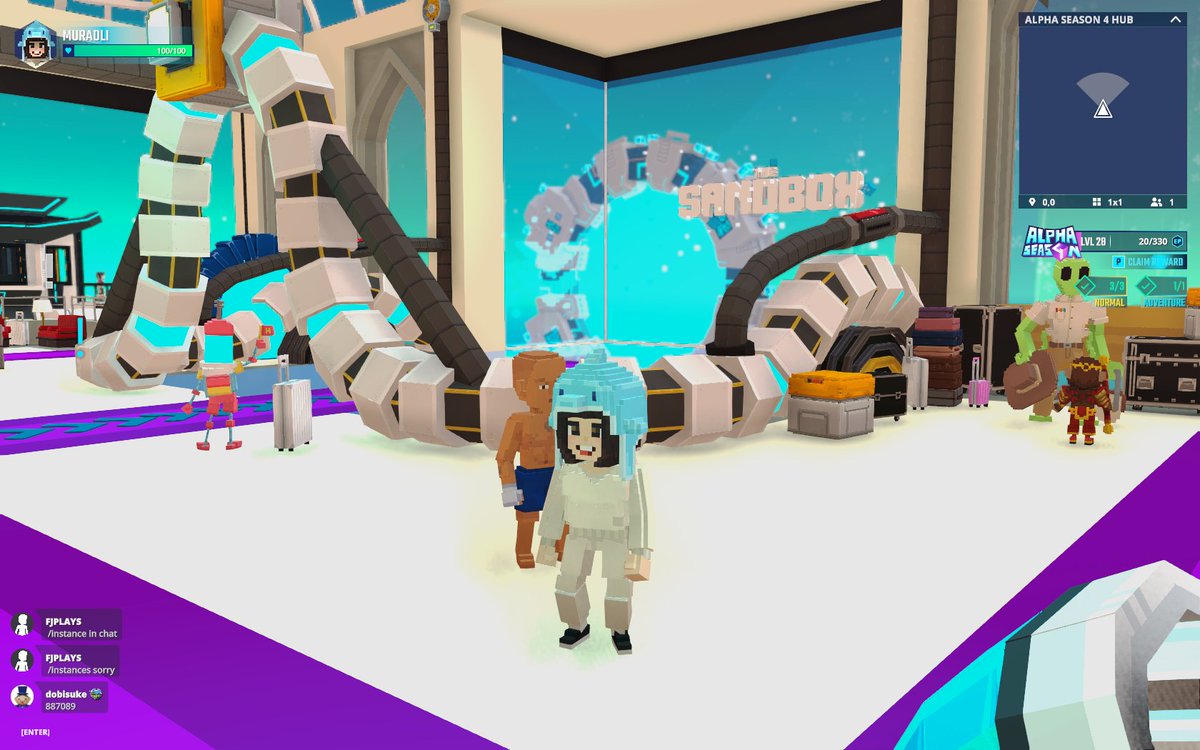 MuR4D_l's tweet photo. 🤝🏙️ Just met a LAND owner in @TheSandboxGame and couldn't resist a selfie! Virtual real estate goals, anyone? https://t.co/vK3Ldjo9jP #TheSandbox #AlphaSeason4 #AS4SocialChallenge https://t.co/YMqIG4zxxk