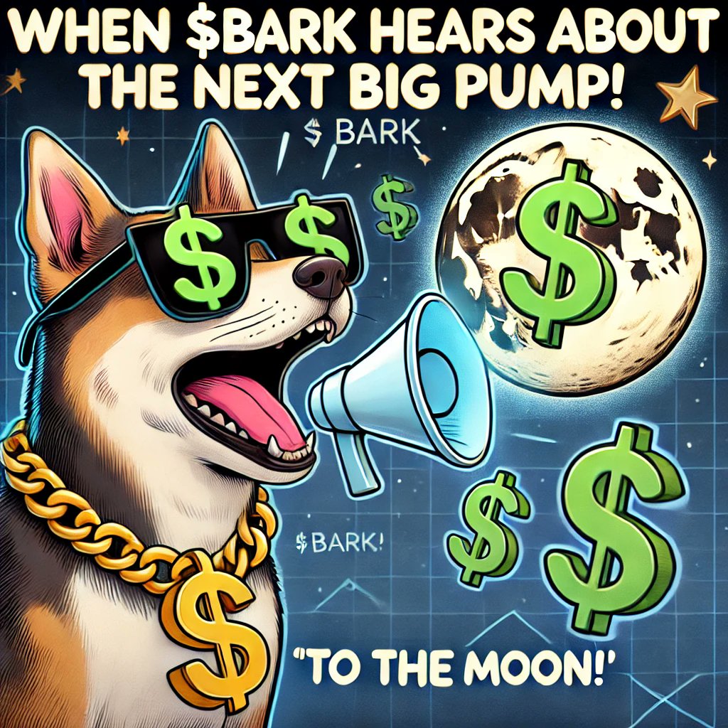 barksoltoken's tweet photo. 🐾 When $BARK hears about the next big pump... 🚀🌕
Sunglasses on, gold chain ready—this dog is barking straight to the moon! 🐕💰
#CryptoMeme #BARKToken #ToTheMoon https://t.co/karEU78kkt